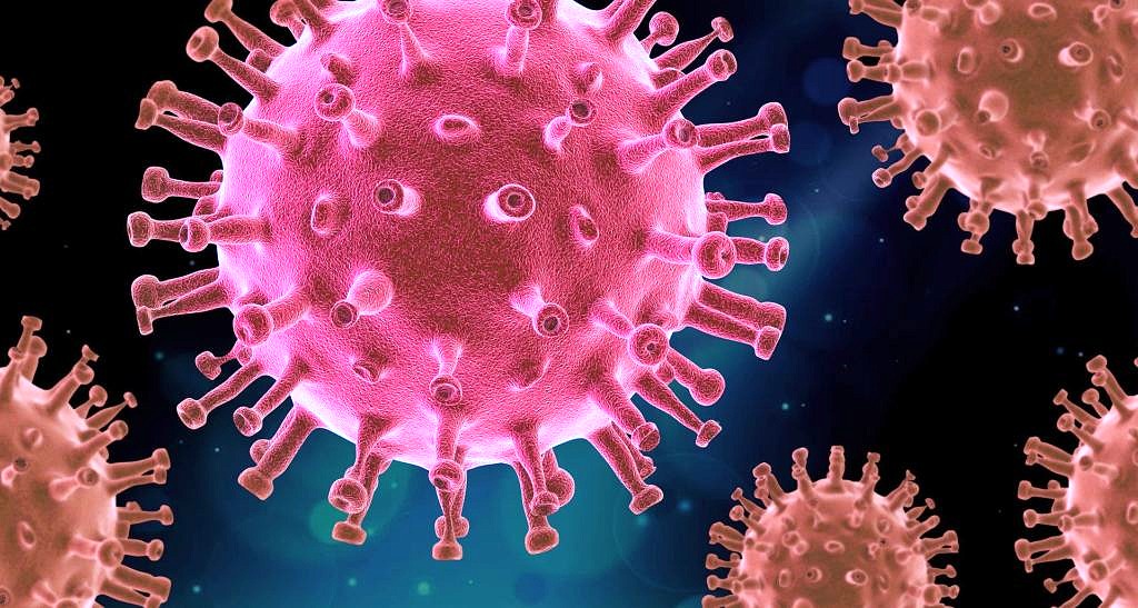 AI created picture of viruses
