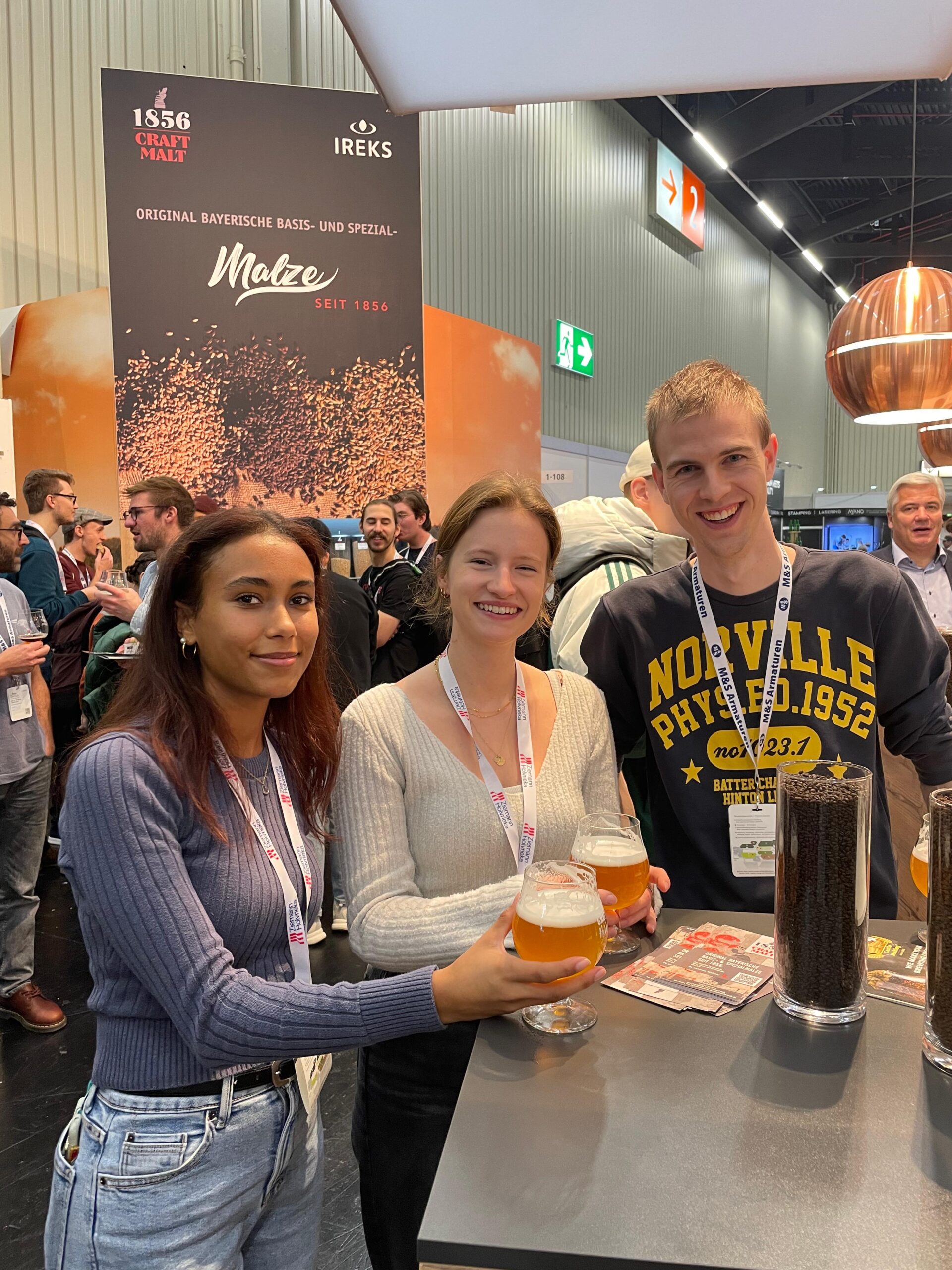 BVT students at BrauBeviale